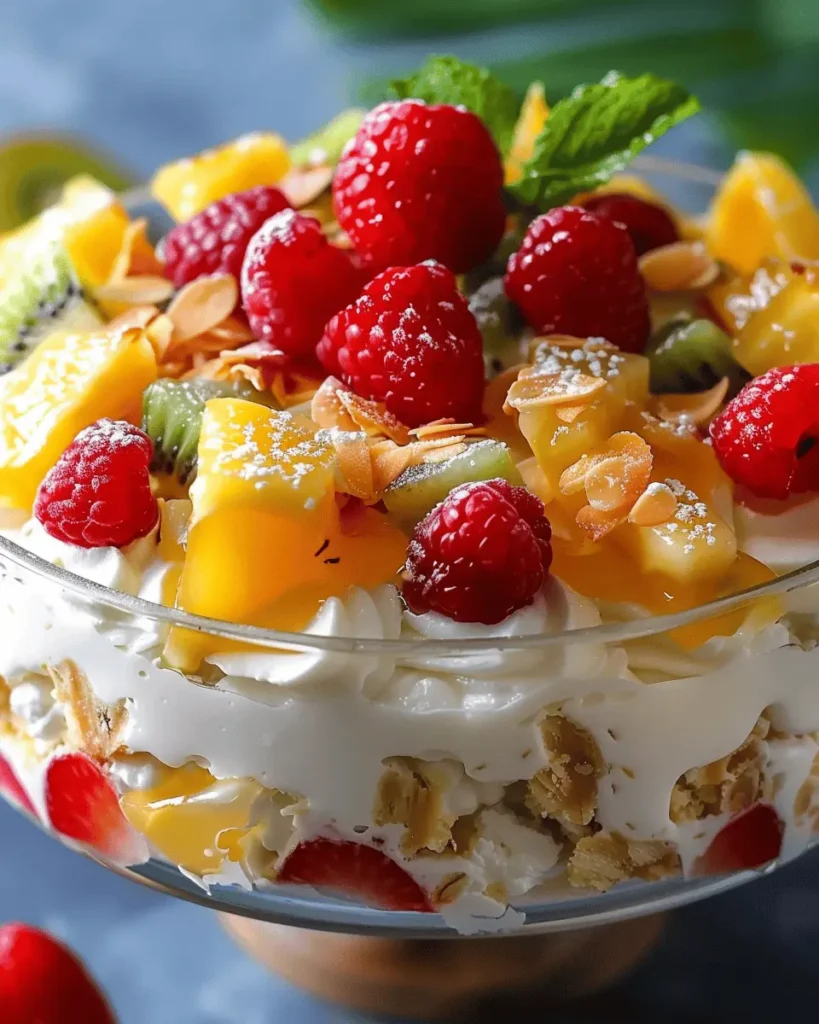 Easy Hawaiian Cheesecake Salad