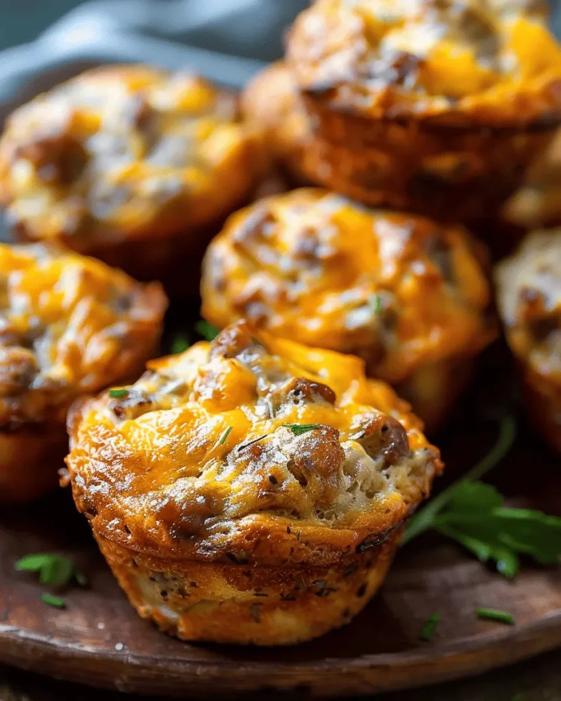 Easy Sausage Breakfast Muffins