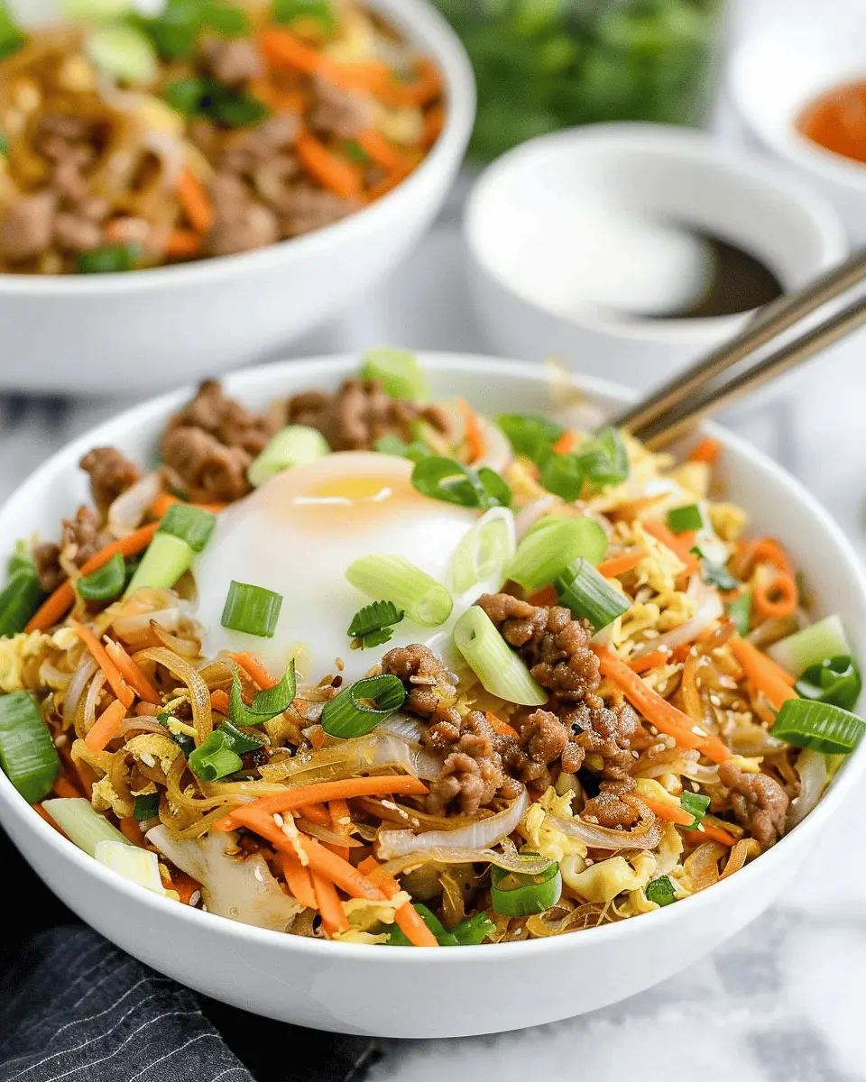 Egg Roll In A Bowl