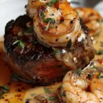 Filet Mignon with Shrimp