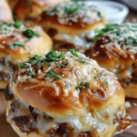 Garlic Parmesan Cheeseburger Bombs