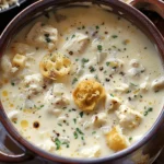 Garlic Parmesan Chicken Chowder