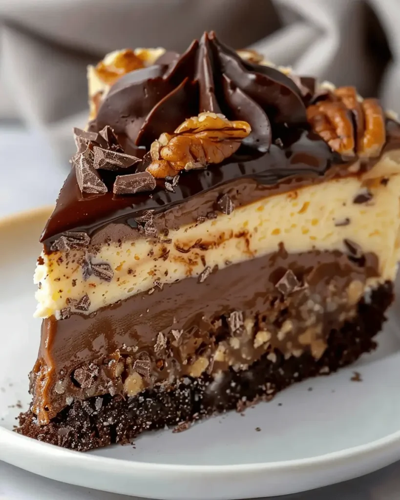 German Chocolate Cheesecake Recipe