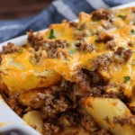 Ground Beef Potato Casserole