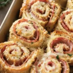Ham and Cheese Pinwheels