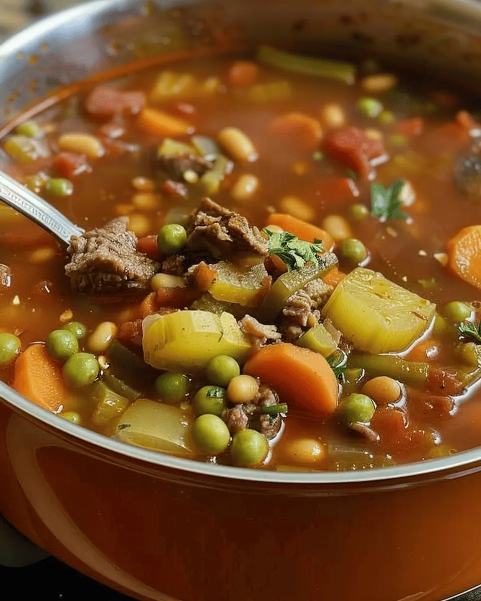 Hearty Vegetable Beef Soup