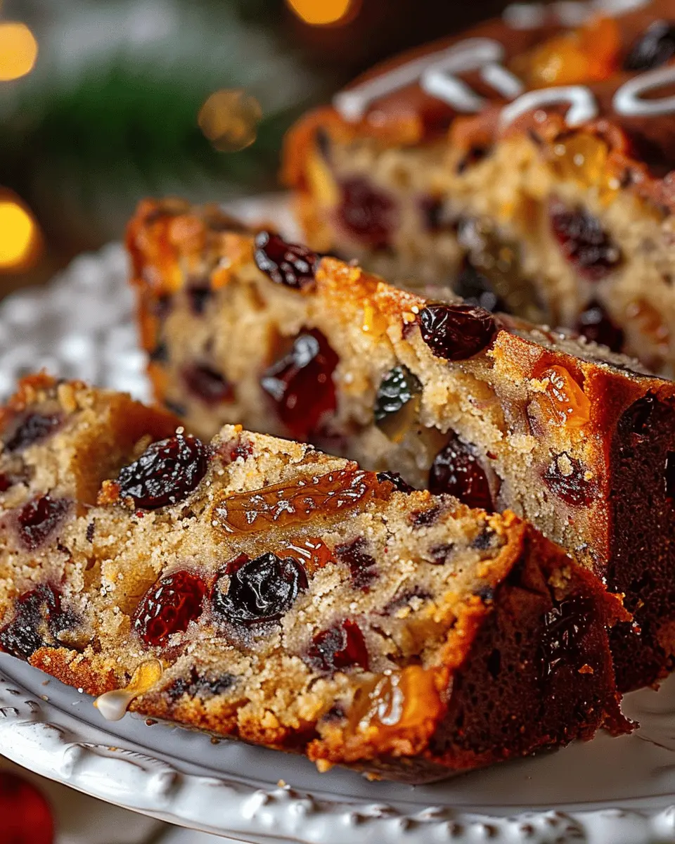 Heavenly Moist Fruitcake