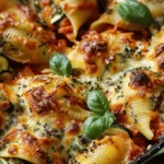 Herb & Zucchini Stuffed Jumbo Shells