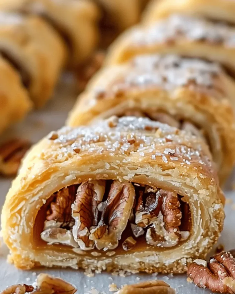 Italian Nut Roll Cookies