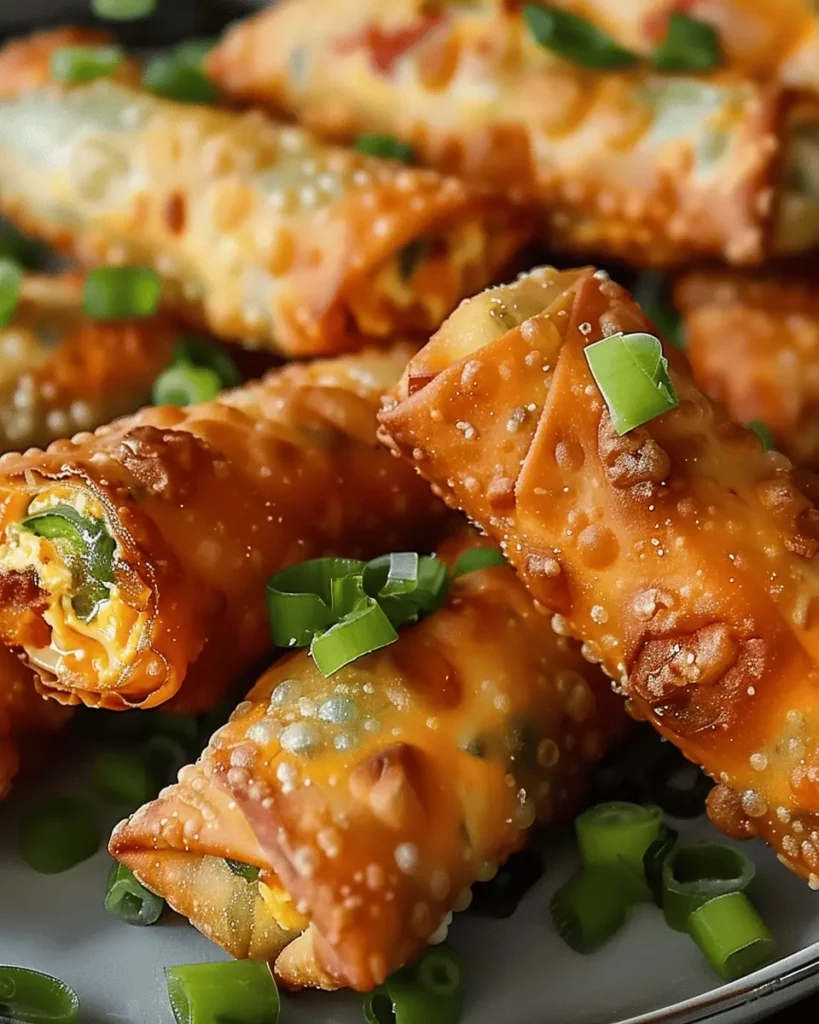 Jalapeno Popper Egg Rolls