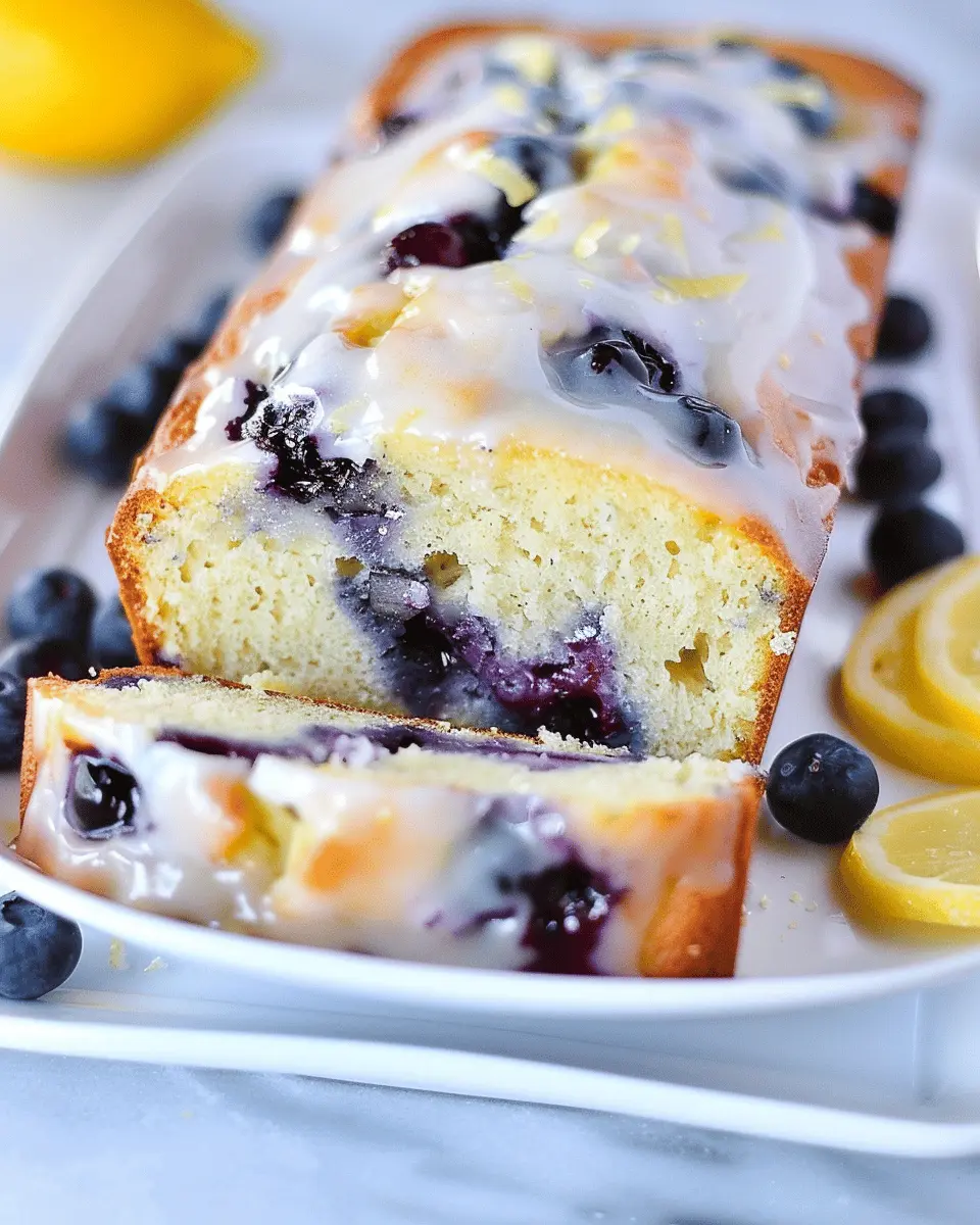 Lemon Blueberry Bread