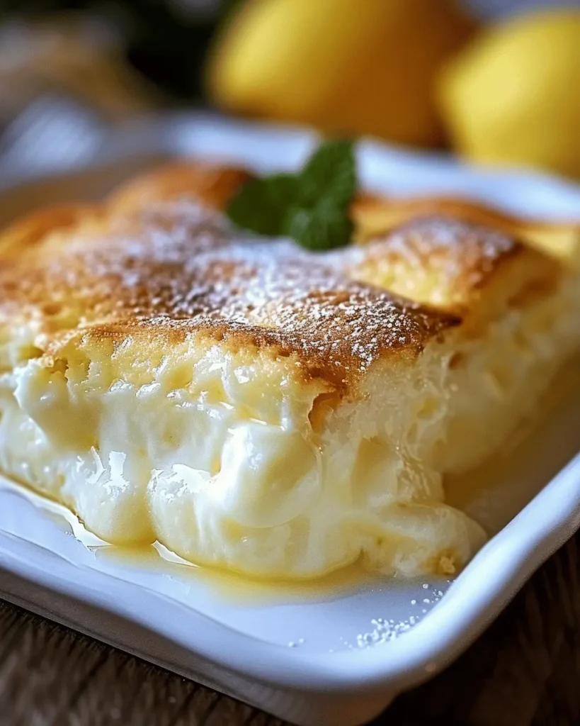 Lemon Cream Cheese Dump Cake