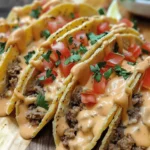Loaded Taco Creamy Cheese Sauce
