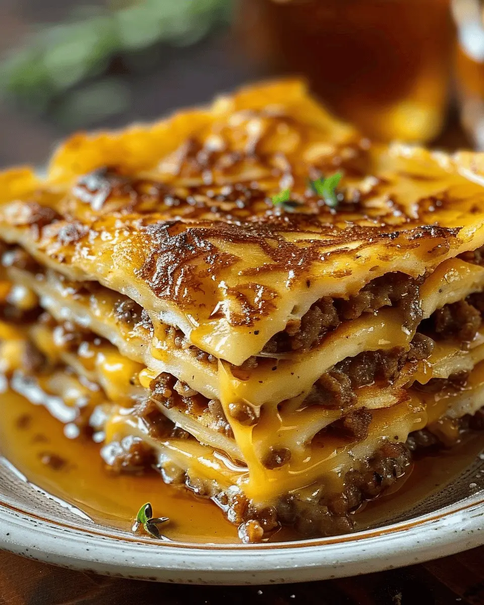 Pancake Sausage Casserole