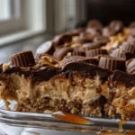 Peanut Butter Cup Dump Cake