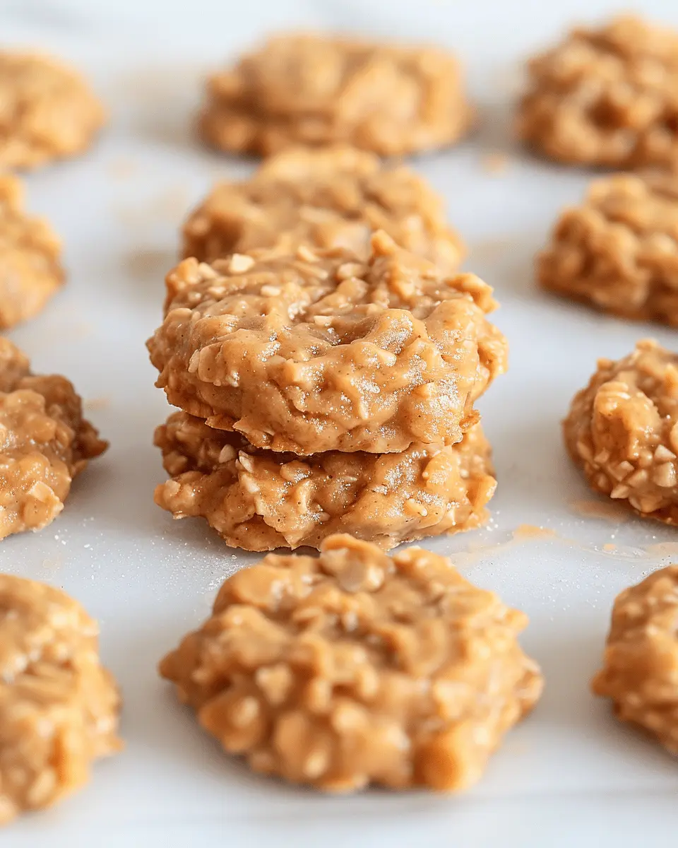 Peanut Butter No Bake Cookies