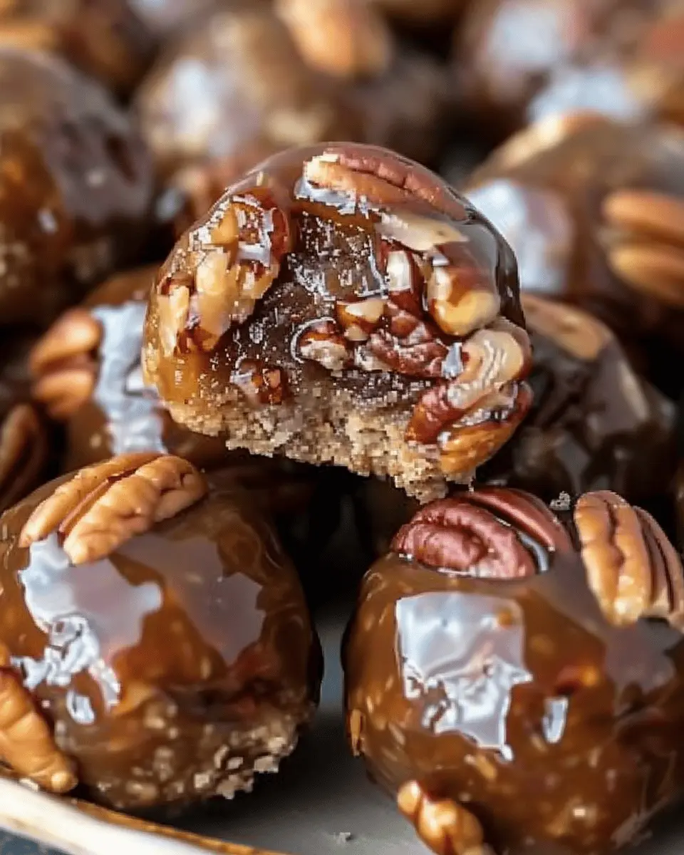 Pecan Pie Balls Recipe