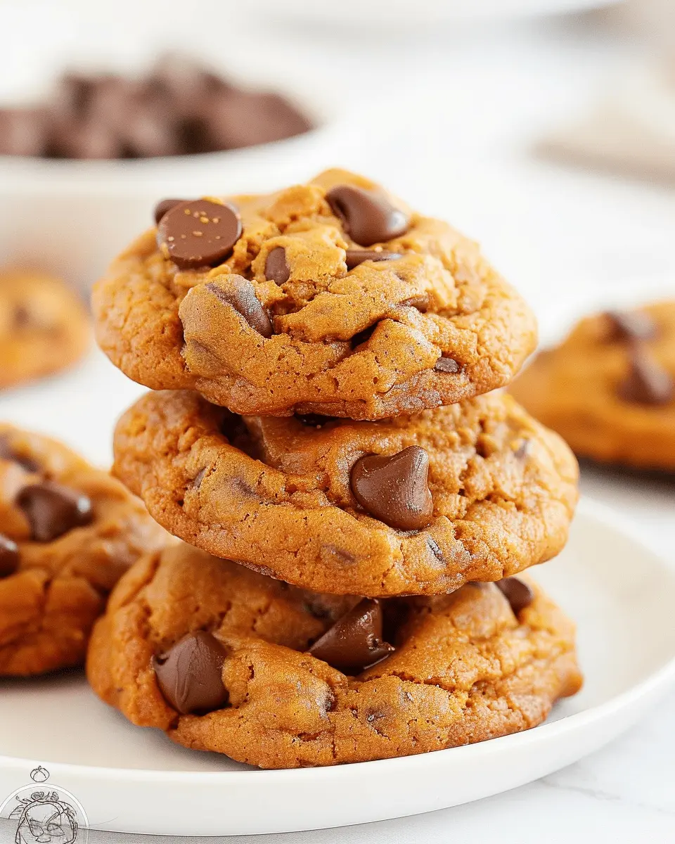 Pumpkin Chocolate Chip Cookies