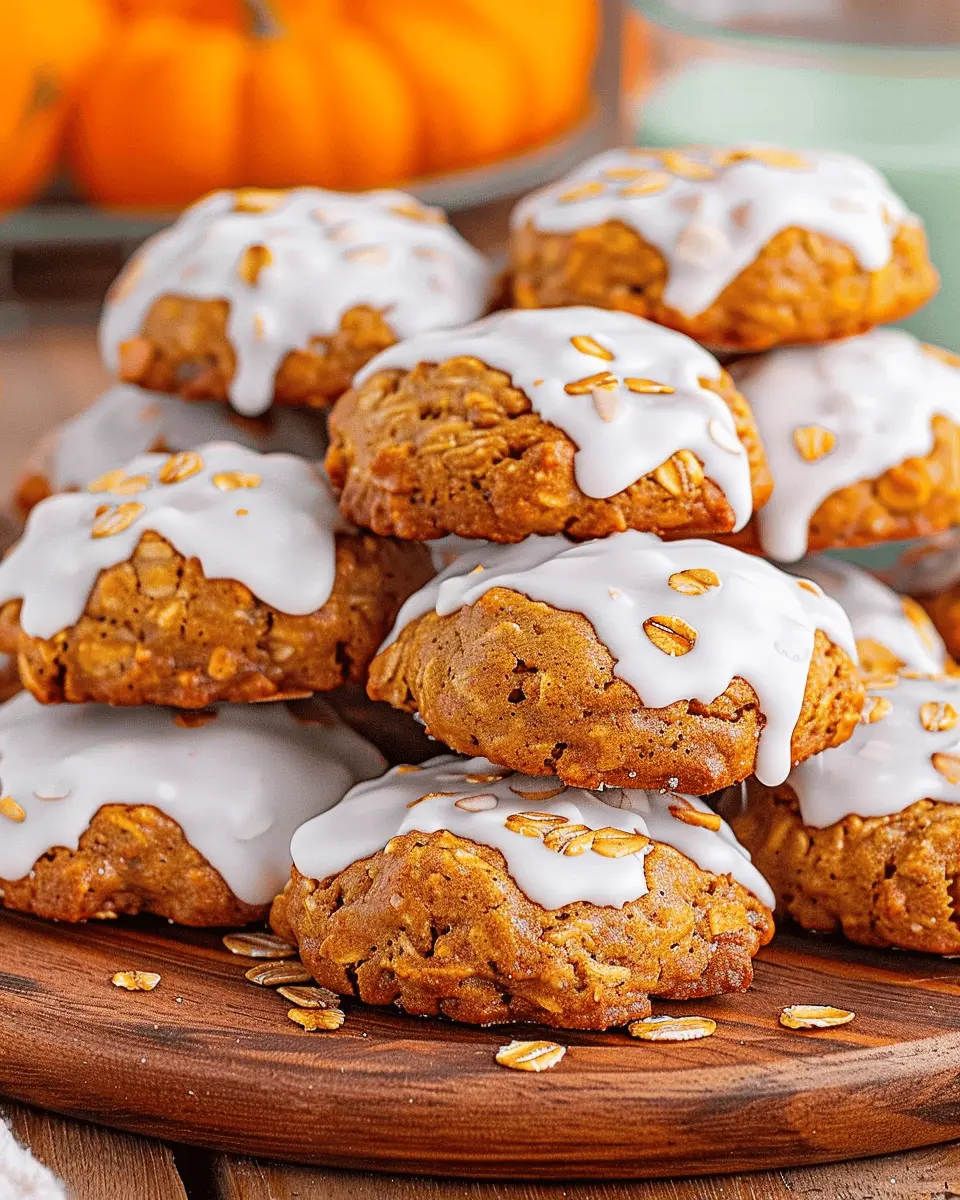 Pumpkin Oatmeal Cookies