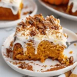 Pumpkin Poke Cake