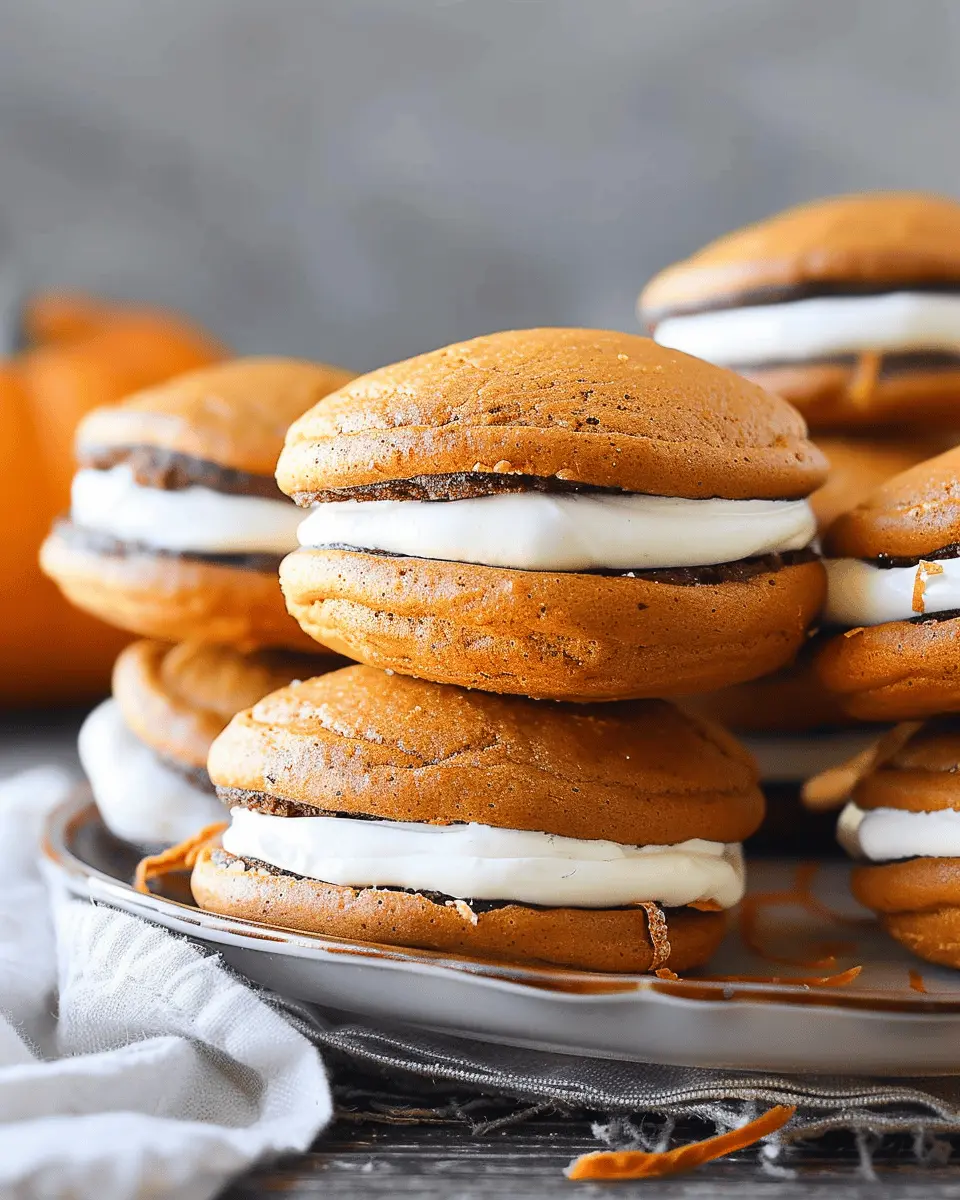 Pumpkin Whoopie Pies
