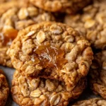 Salted Caramel Oatmeal Cookies