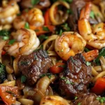 Steak & Shrimp Stir
