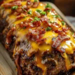Tasty Bacon Cheeseburger Meatloaf