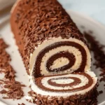 The Best Chocolate Swiss Roll Cake