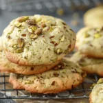 Toasted Pistachio Ricotta Cookies