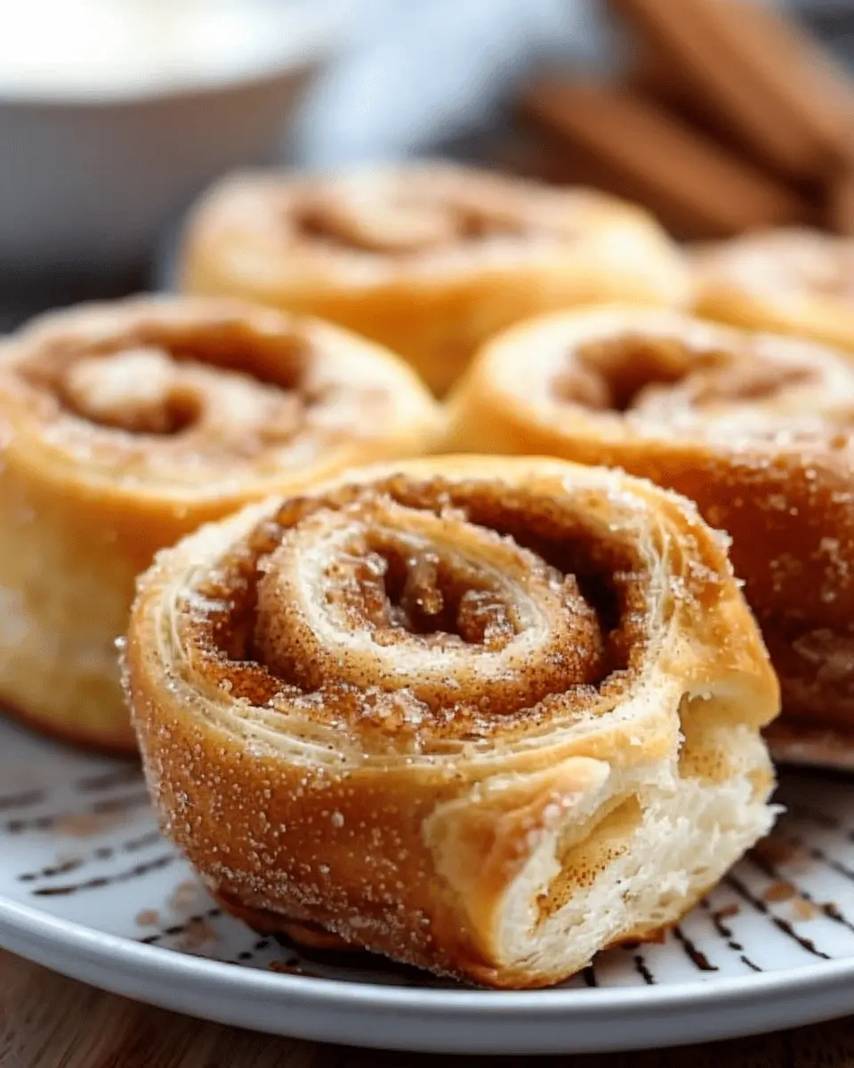 Cinnamon Sugar Cream Cheese Rolls