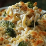 Cheesy Baked Chicken and Broccoli Alfredo Pasta: Easy Family Delight