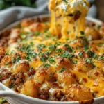 ater Tot Casserole (Cheesy Hotdish)