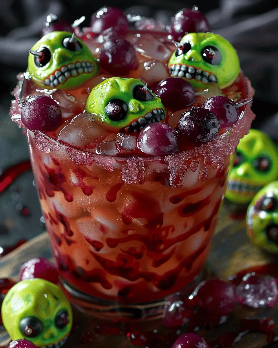 Halloween Zombie Swamp Punch