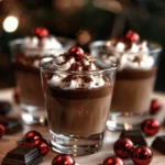Christmas Chocolate Kahlua & Baileys Pudding Shots