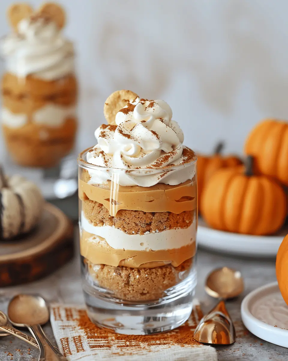 Pumpkin Cheesecake Parfait