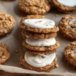 Pumpkin Spice Oatmeal Cream Pies