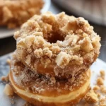 Easy Baked Apple Crumb Donuts