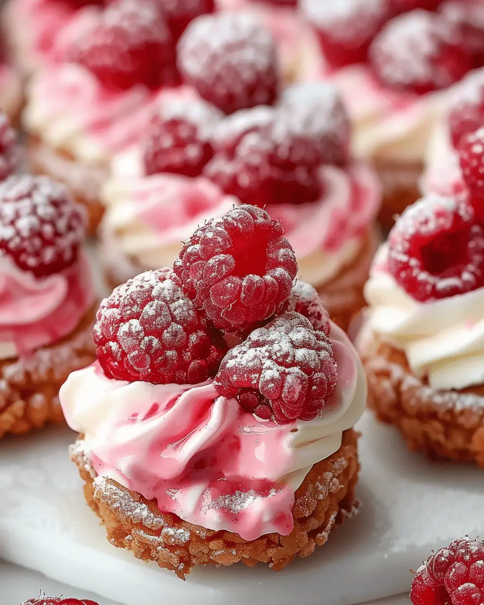 Raspberry Cream Cheese Bites