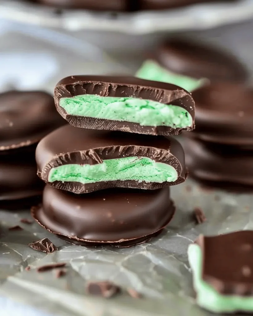 Chocolate Covered Mint Patties