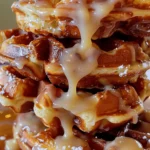 Apple Fritter Waffle Donuts