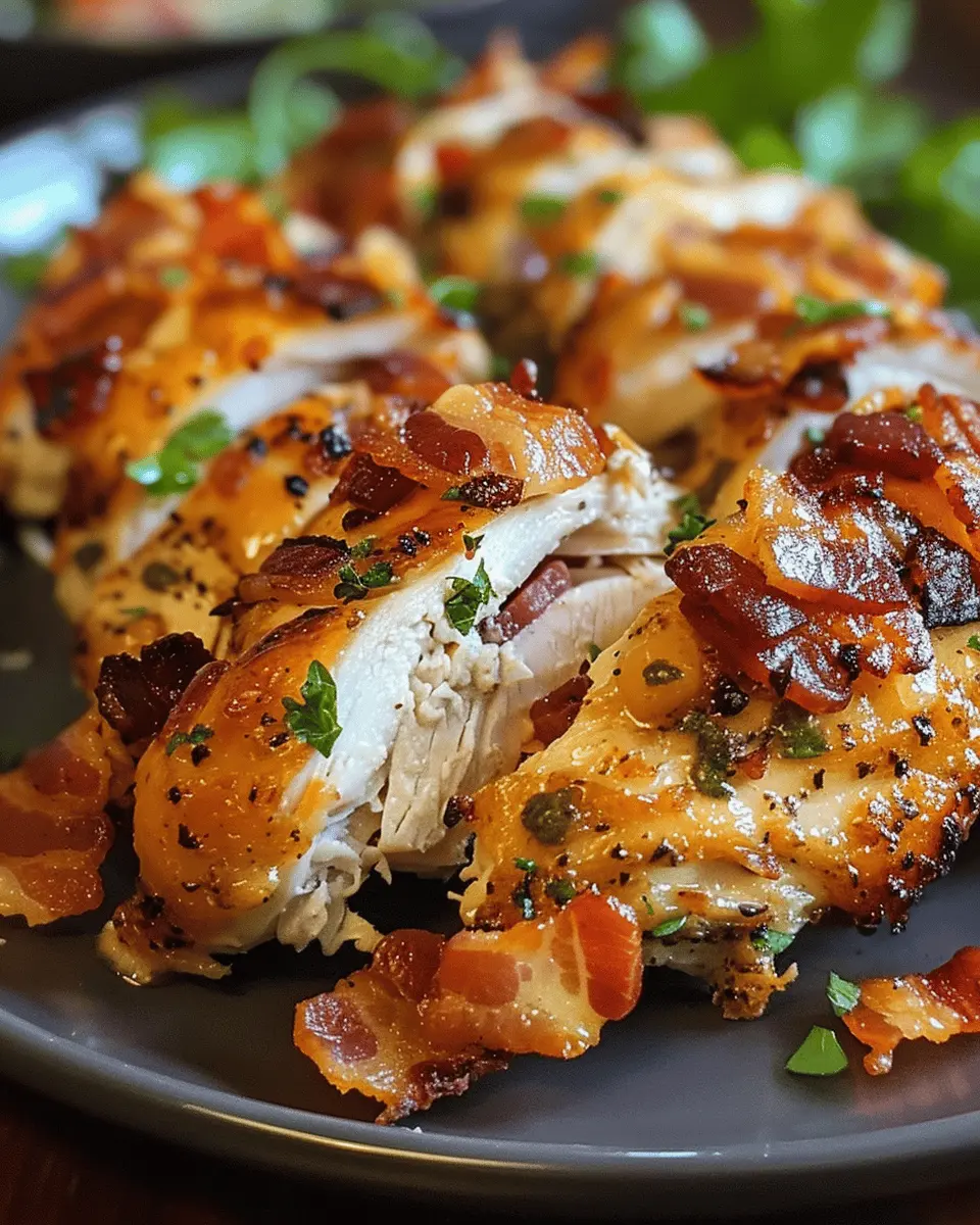Indulge in Monster Bacon Ranch Chicken