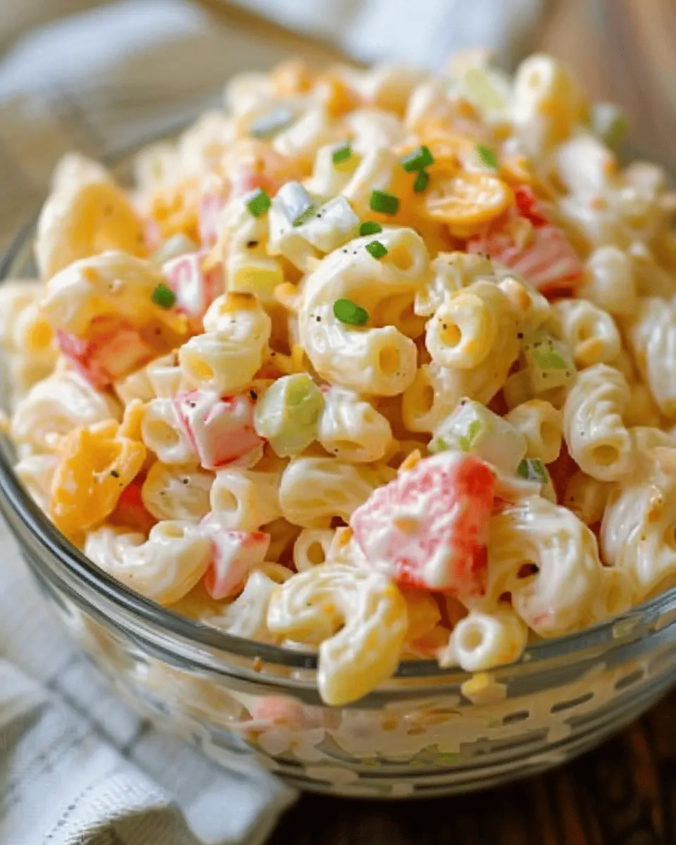 Hawaiian Macaroni Salad