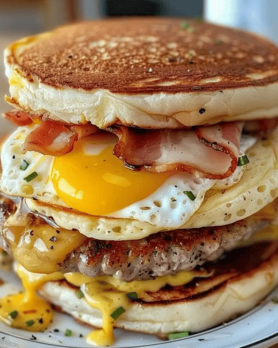 Pancake Breakfast Sandwich