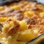 Pineapple Cream Cheese Cobbler