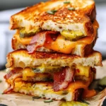Dill Pickle Bacon Grilled Cheese