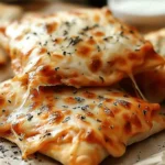 Homemade Cheesy Pizza Pockets