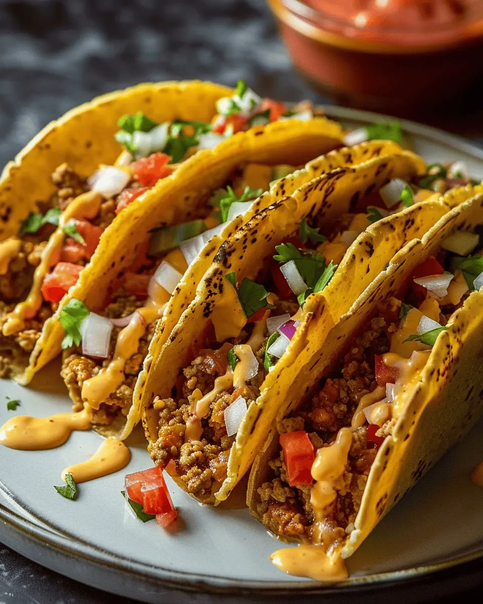 Cheesy Rotel Tacos for Taco Tuesday