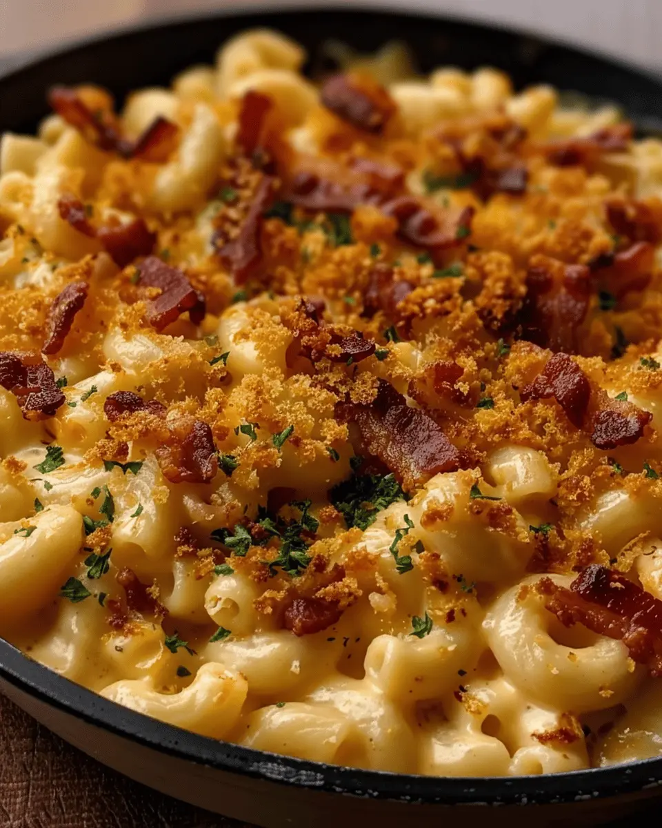 My Oktoberfest Bacon Beer Mac & Cheese