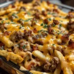 Cheeseburger French Fry Bake